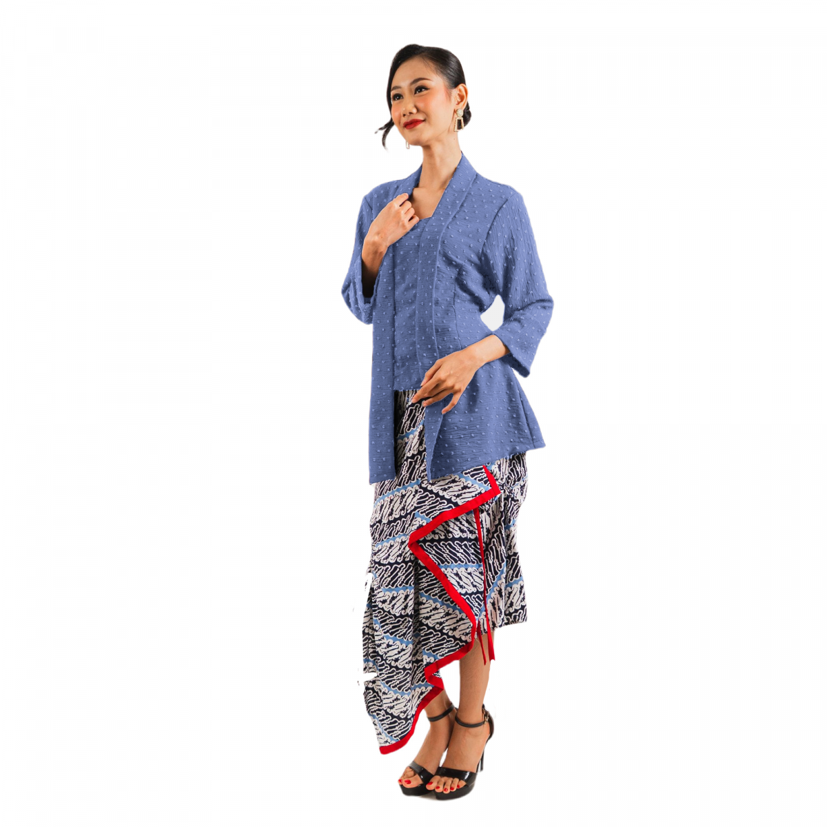 Eleanor 1 Blouse Blue - Image 4