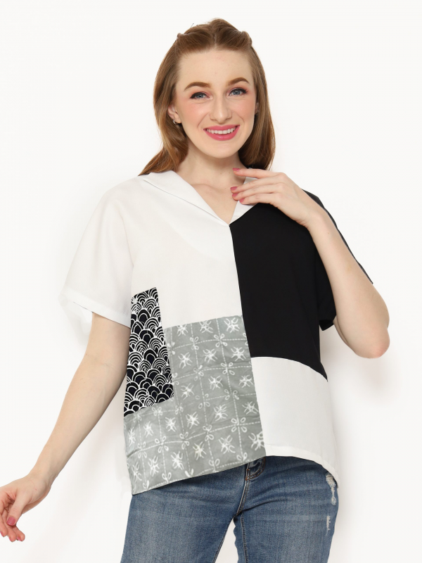 Lyla Blouse Grey
