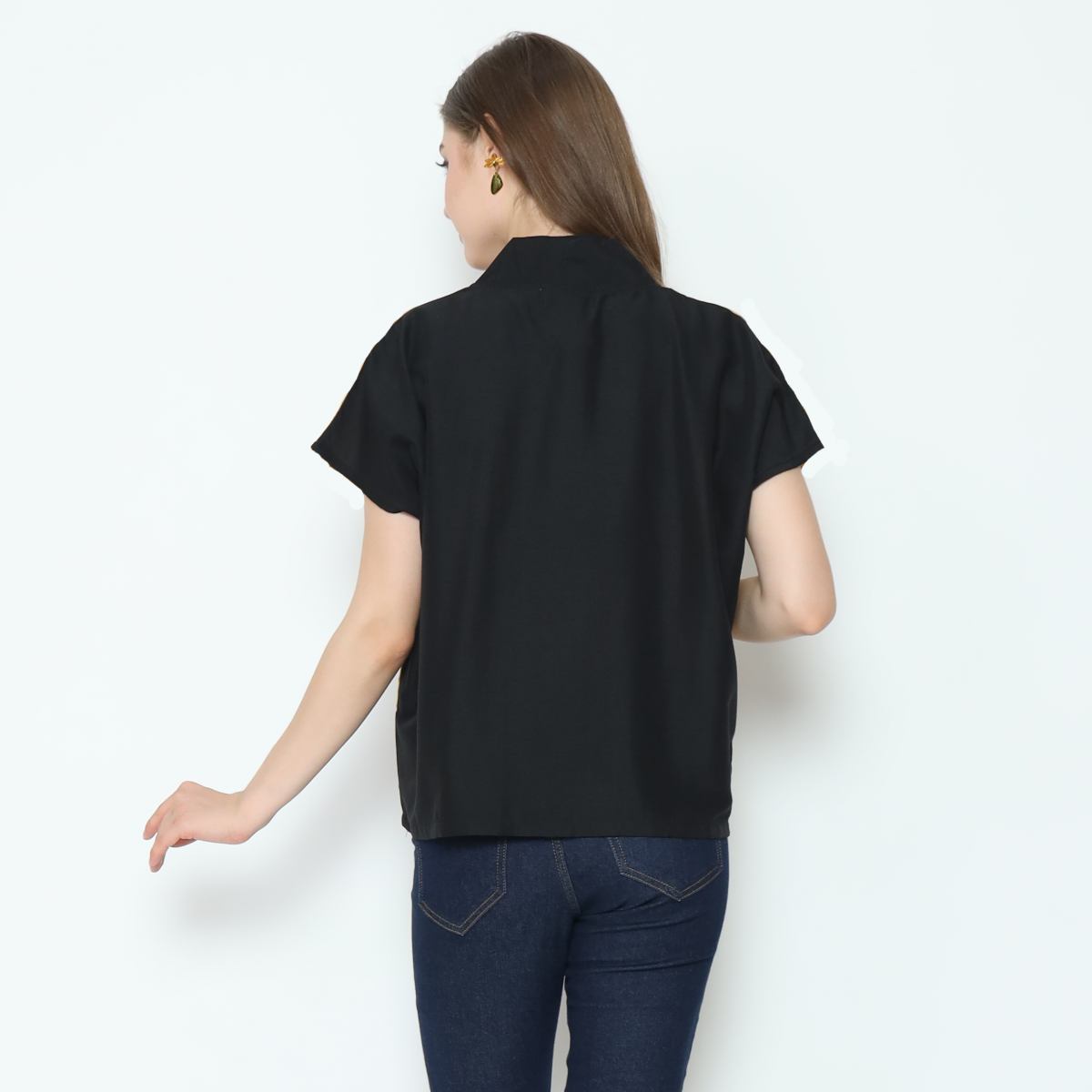 Rosita Blouse Multi Black - Image 5