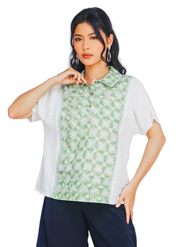 Femina Blouse Green
