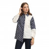 Aska Shirt Navy White