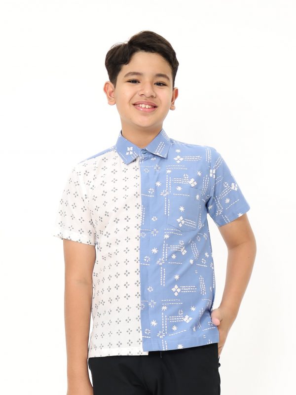 Oliver Shirt Kids Blue