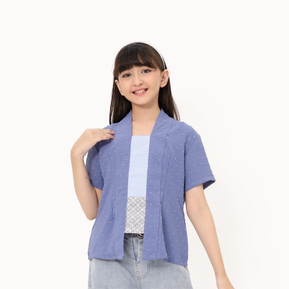 Yasmine Blouse Kids Blue