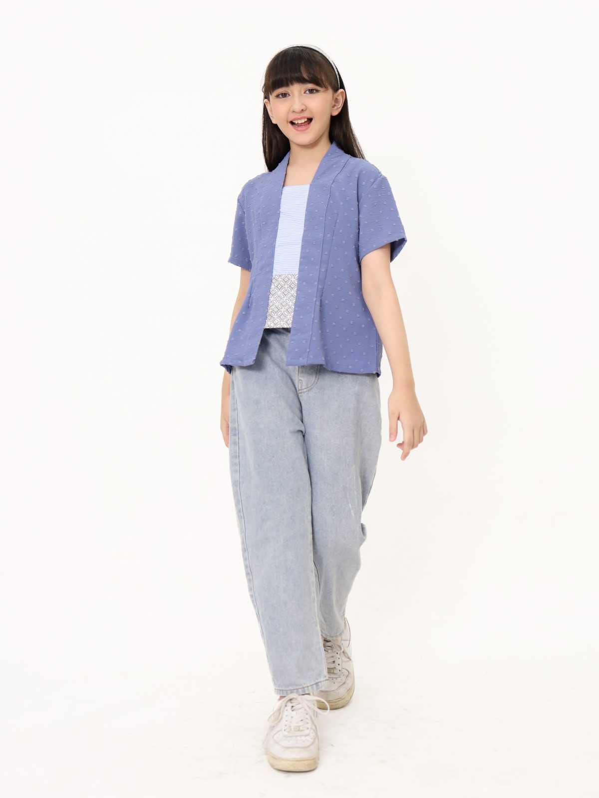 Yasmine Blouse Kids Blue - Image 6