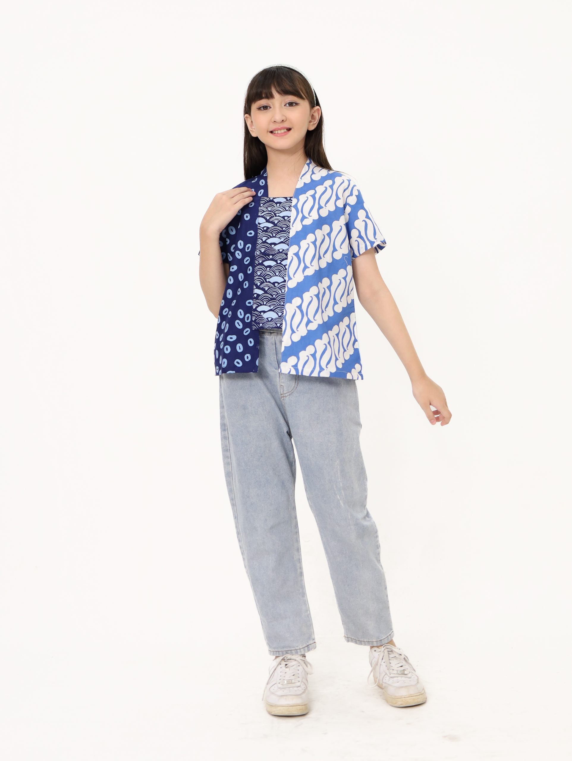 Sheisha Blouse Kids Blue - Image 6