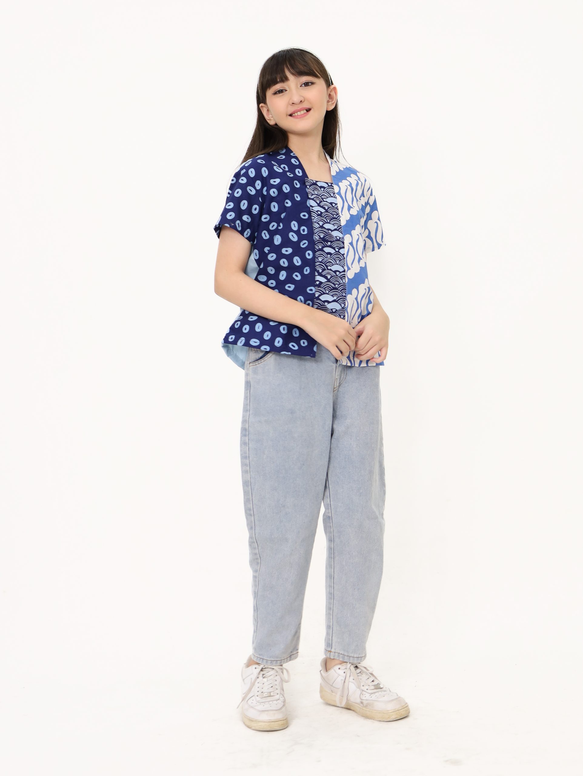 Sheisha Blouse Kids Blue - Image 3