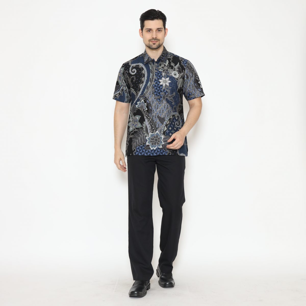 Olsen Shirt Navy - Image 5