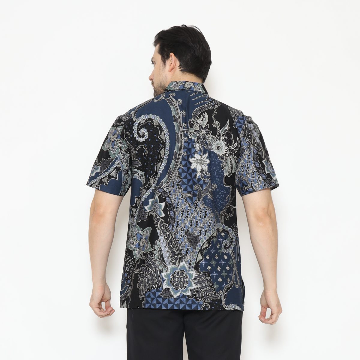 Olsen Shirt Navy - Image 4