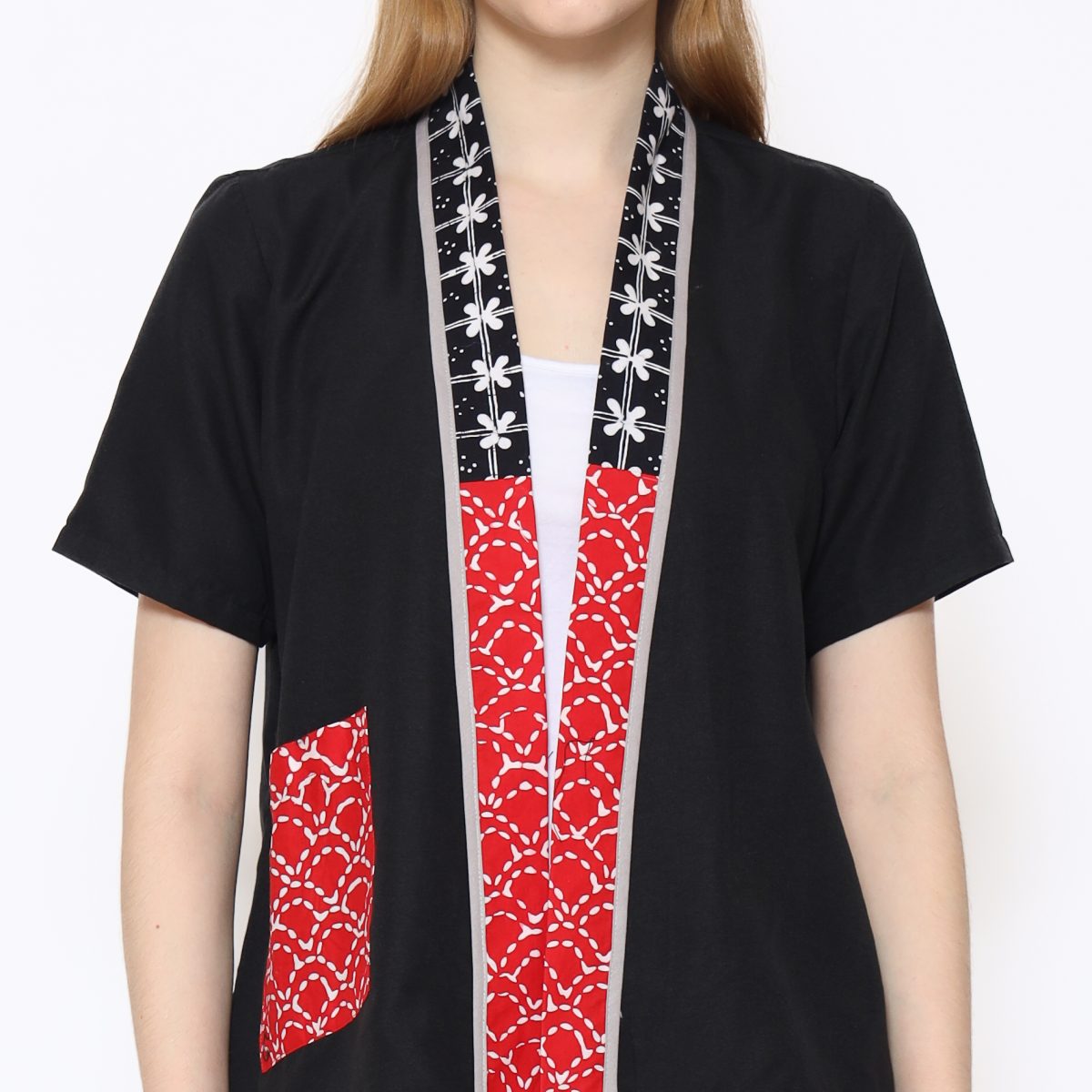 Florentine Blazer Red Black - Image 2