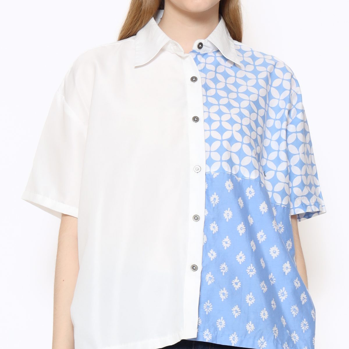 Dina Shirt Blue - Image 2