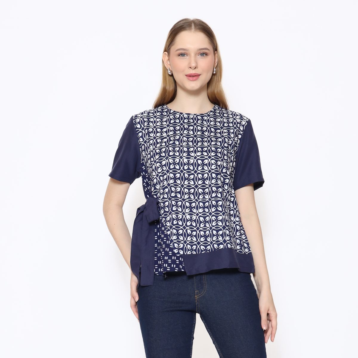 Clarabella Blouse Navy