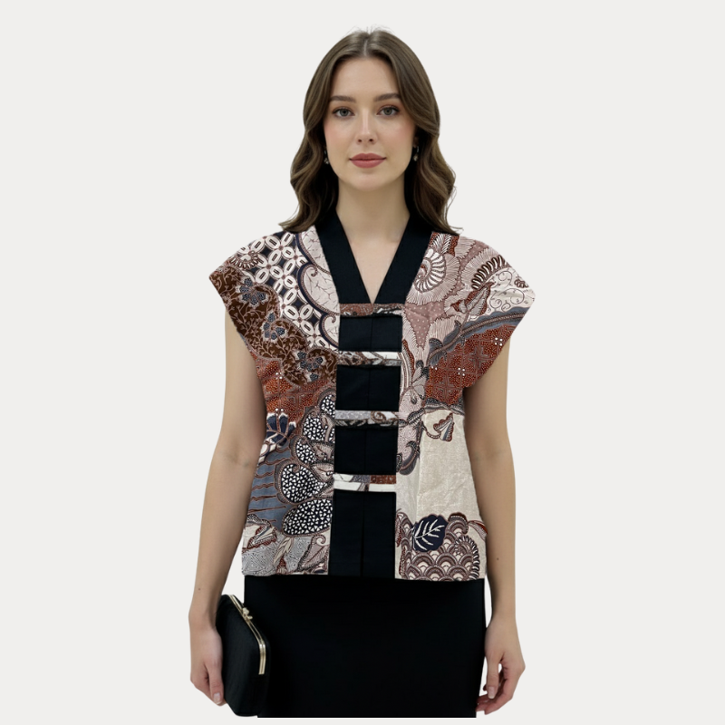 Olivia Blouse Brown