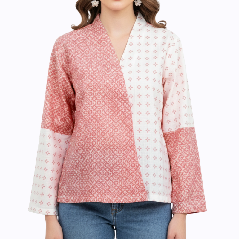Novita Blouse Pink - Image 2