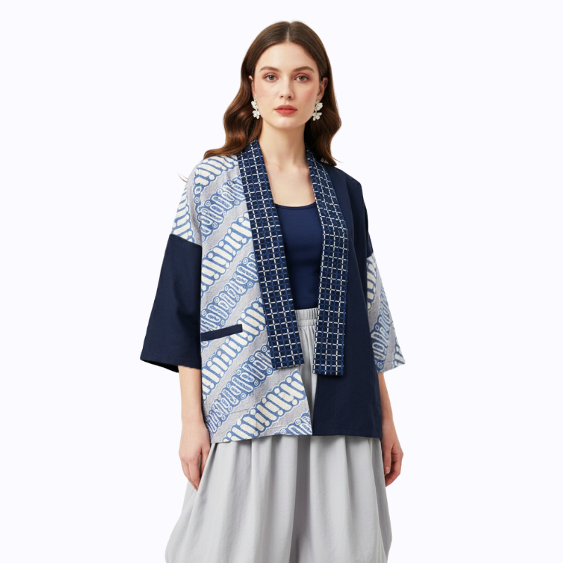 Tatiana Blazer Parang Blue