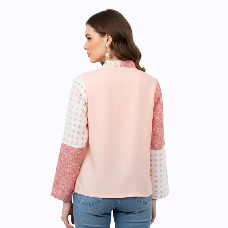 Novita Blouse Pink - Image 4