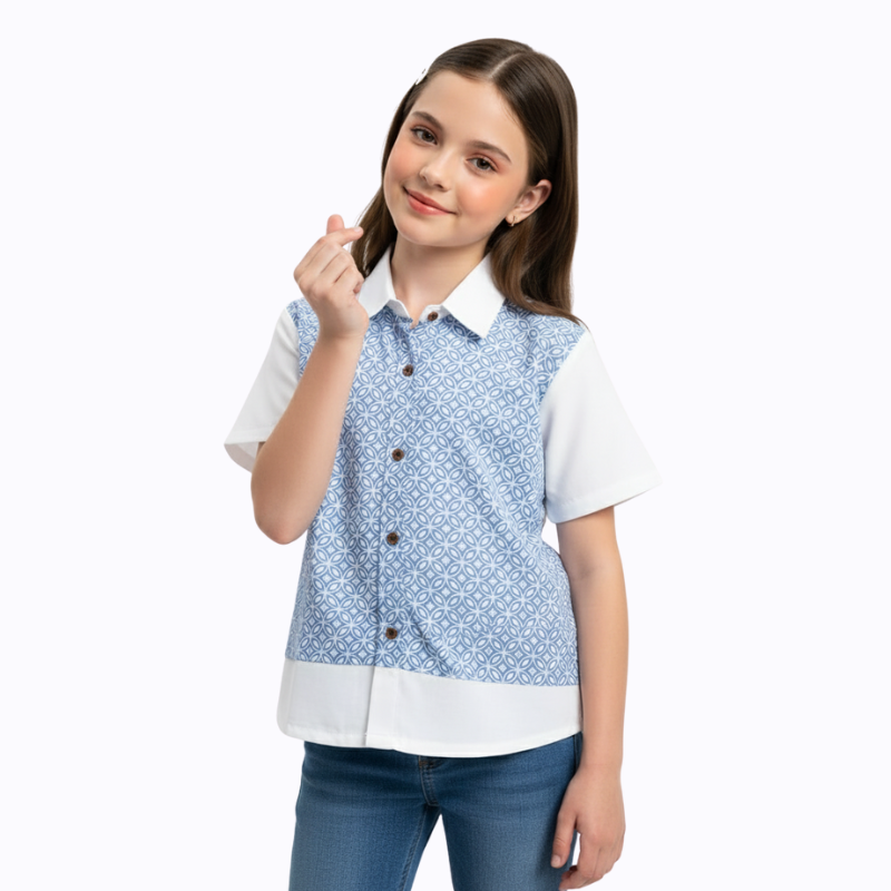 Atlanta Shirt Kids Blue - Image 3