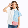 Agnes Shirt Kids Maze Blue