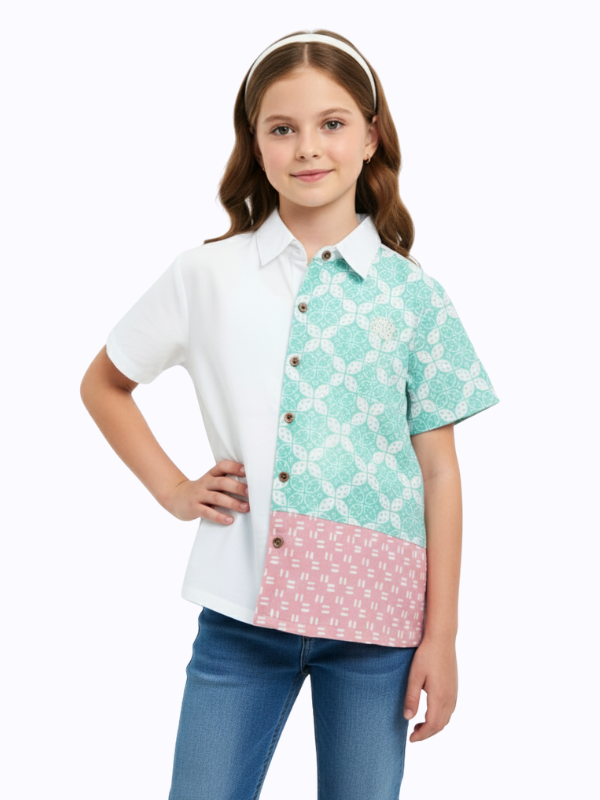 Agnes Shirt Kids Tosca Pink