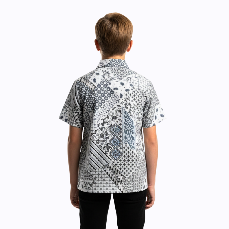 Varo Shirt Grey Black - Image 5