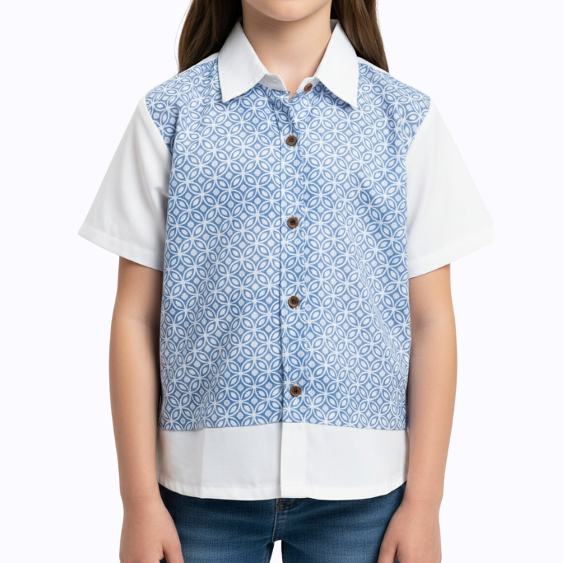 Atlanta Shirt Kids Blue - Image 2