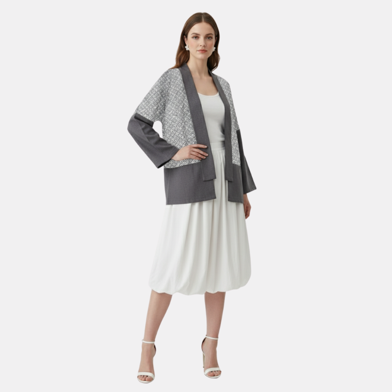 Serela Blazer Grey - Image 5