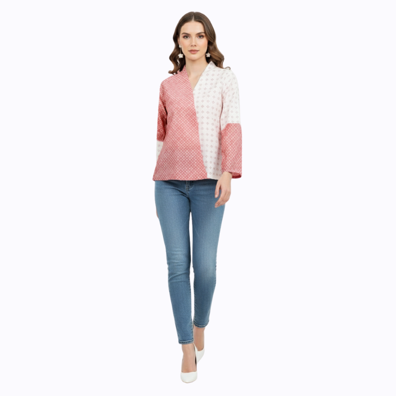 Novita Blouse Pink - Image 5