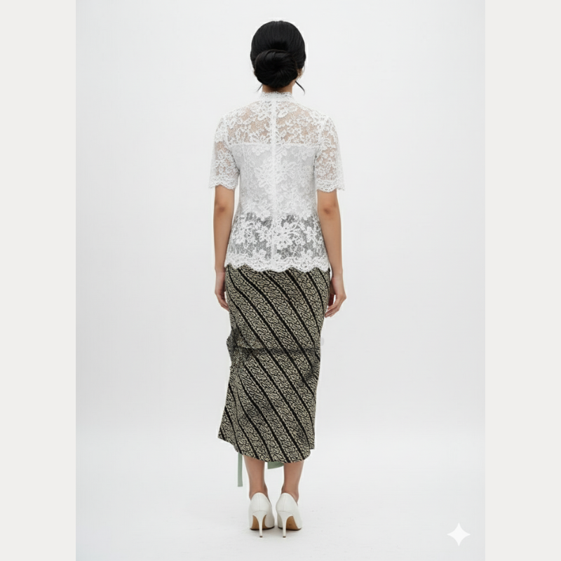 Nusantara Skirt Green - Image 4