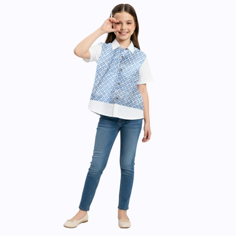 Atlanta Shirt Kids Blue - Image 6