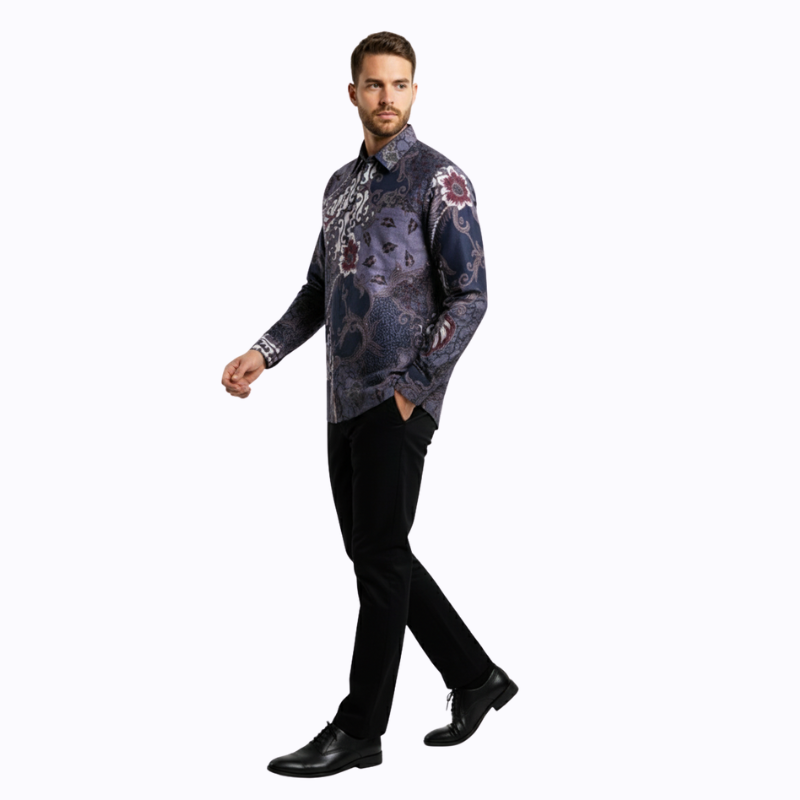 Fhirdan Shirt Purple - Image 4