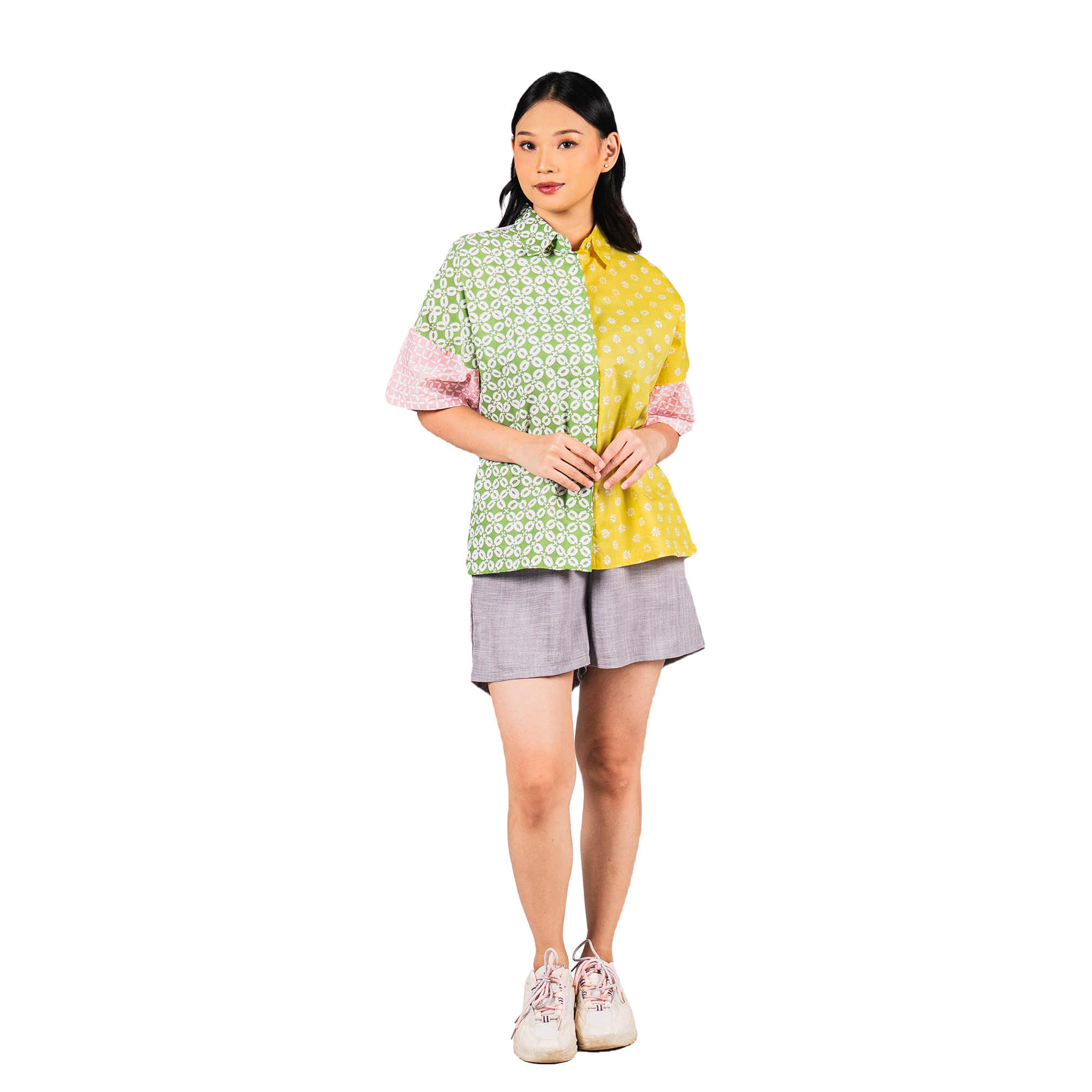 Charming Shirt Green Yellow - Image 6