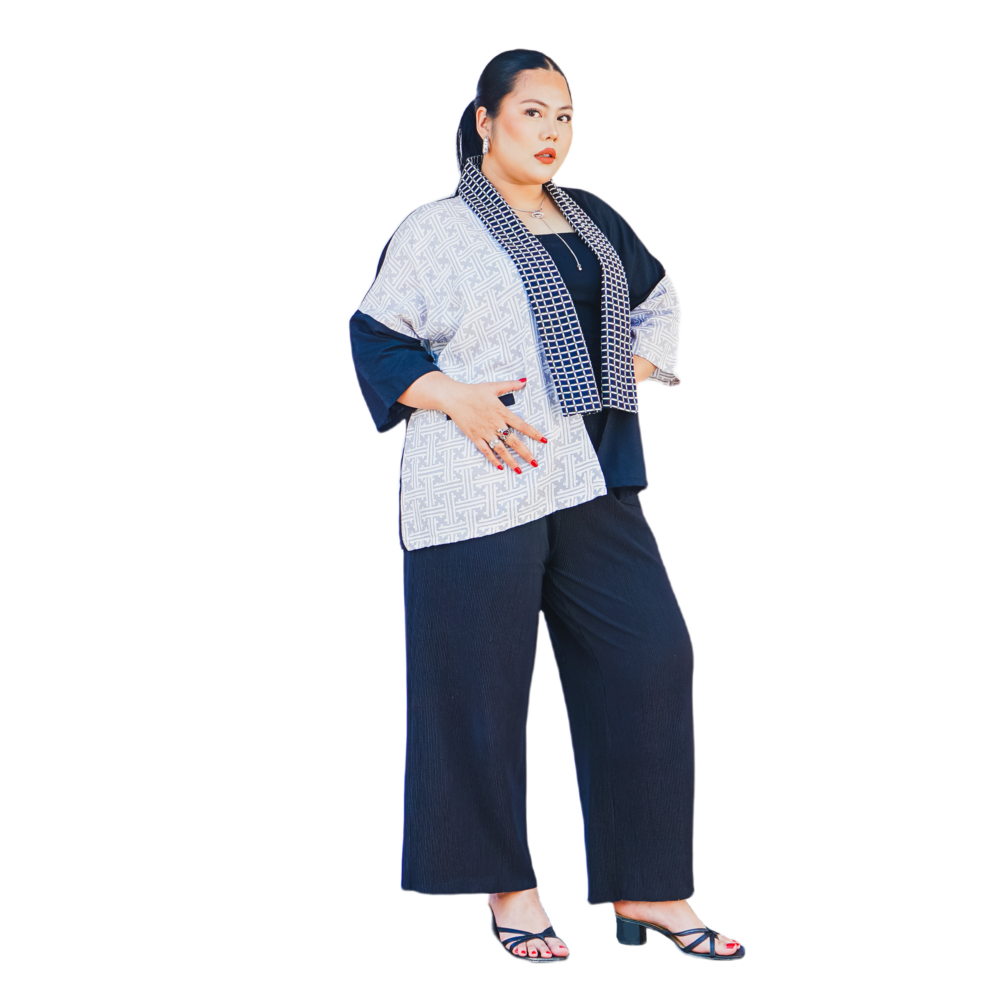 Tatiana Blazer Maze Grey - Image 3