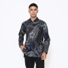 Hariz Shirt Navy Black
