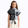 Esther Shirt Kids Black