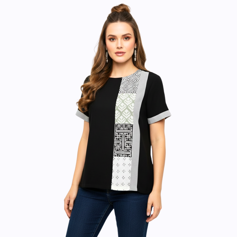 Aline Blouse Black - Image 4