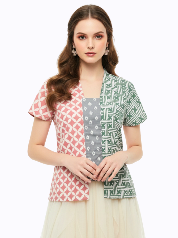 Sheisha Blouse Maze Green