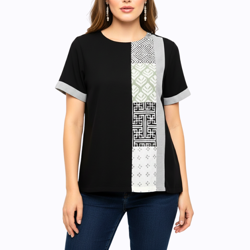 Aline Blouse Black - Image 2