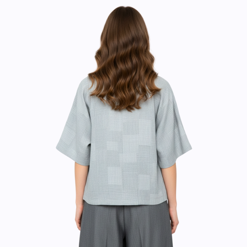 Lindsey Blazer Black Blue - Image 4