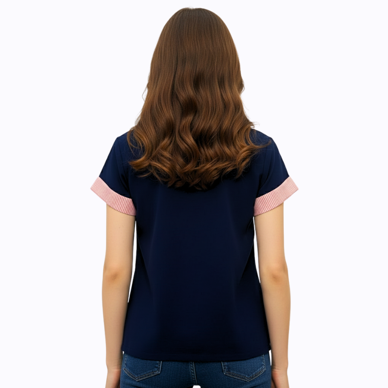 Melissa Blouse Blue - Image 5