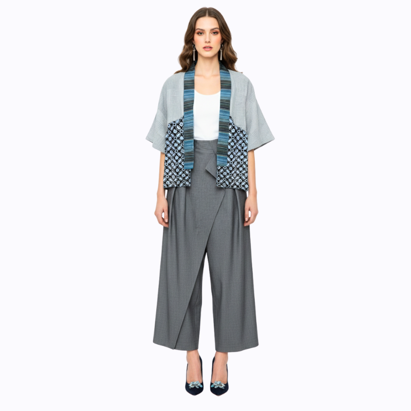 Lindsey Blazer Black Blue - Image 6