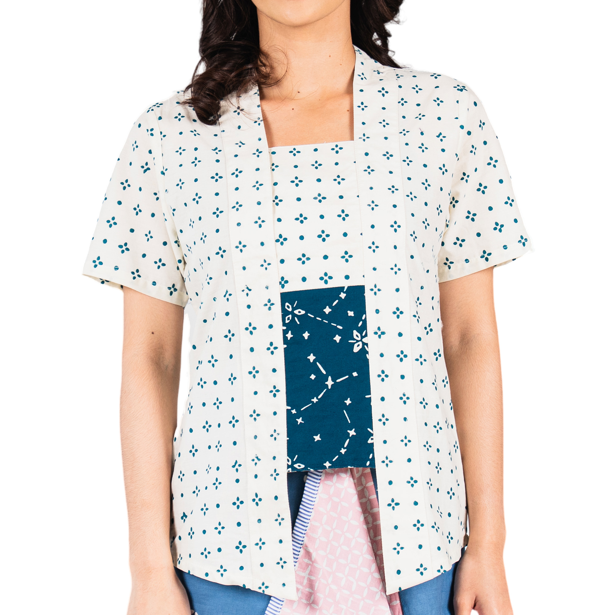 Cerita Blouse Cream Tosca - Image 2