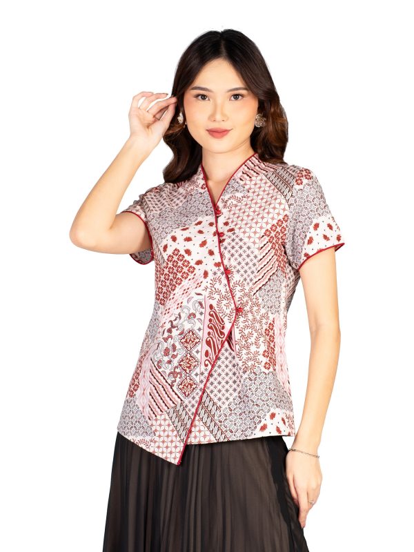 Vania Blouse Red