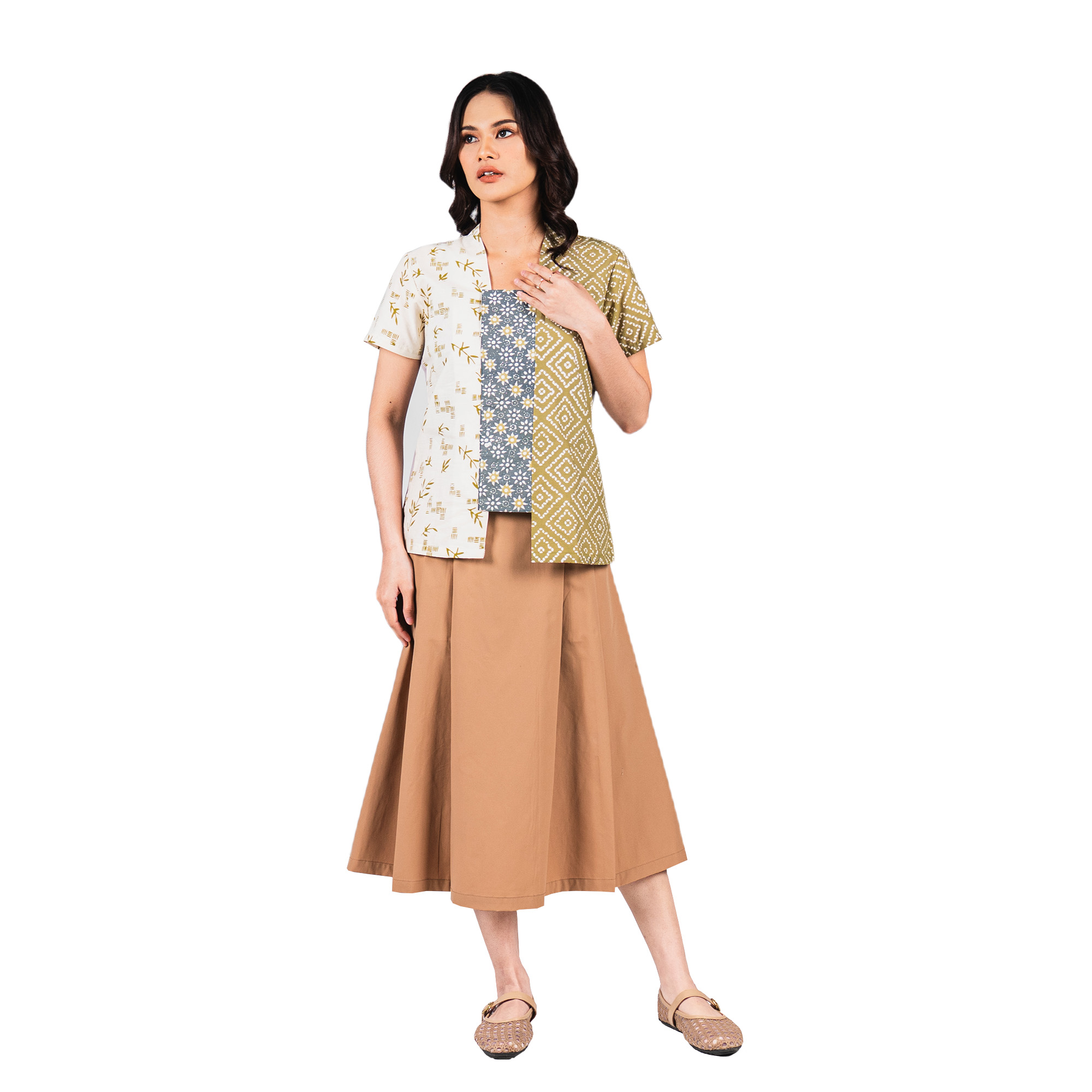 Sheisha Blouse Olive - Image 6