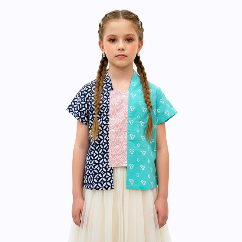 Sheisha Blouse Kids Navy Tosca - Image 4