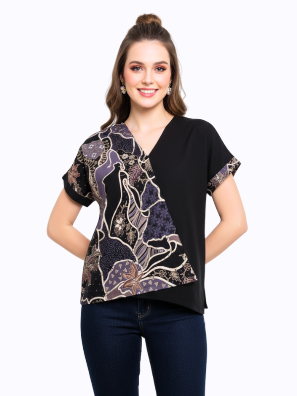 Verona Blouse Purple