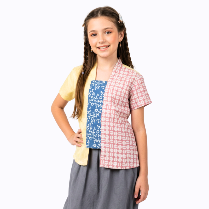 Sheisha Blouse Kids Pink - Image 5