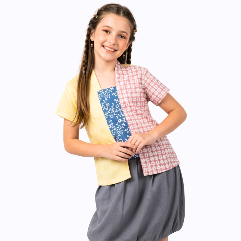 Sheisha Blouse Kids Pink - Image 4