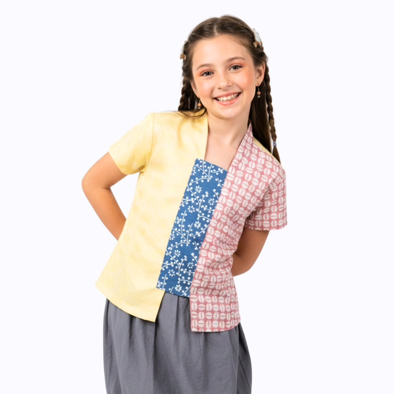 Sheisha Blouse Kids Pink - Image 3