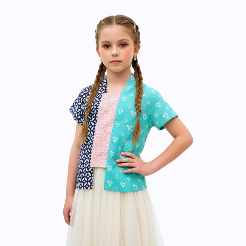 Sheisha Blouse Kids Navy Tosca - Image 3