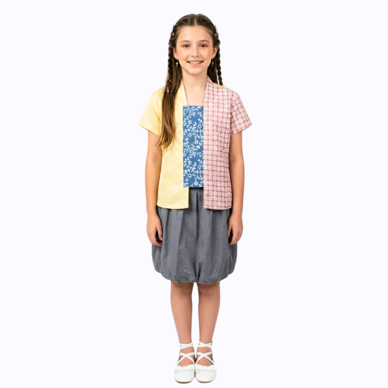 Sheisha Blouse Kids Pink - Image 7