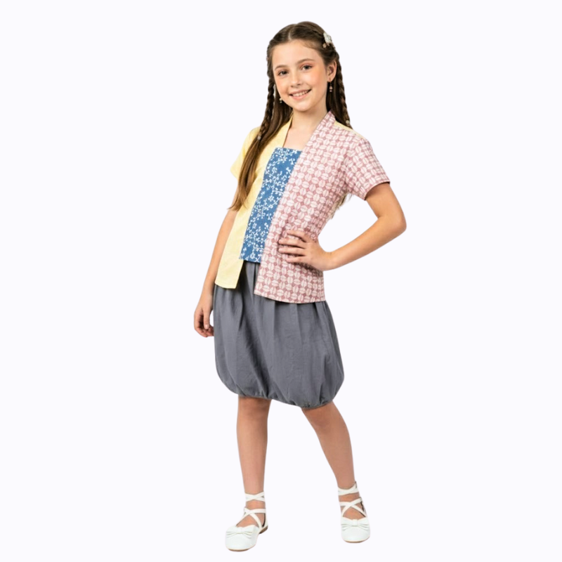 Sheisha Blouse Kids Pink - Image 8